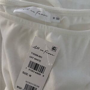 All in Favor Cream Blouse